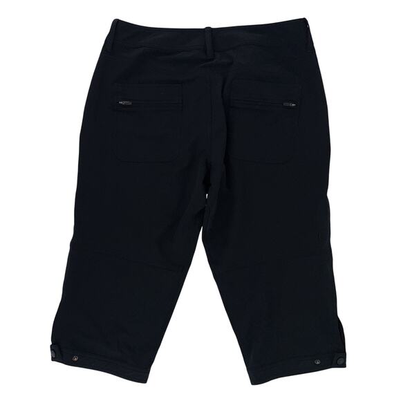 Sugoi Women's Cycling‎ Greta Capris Black Large Cropped Pants Knickers Bike EUC - Picture 4 of 9